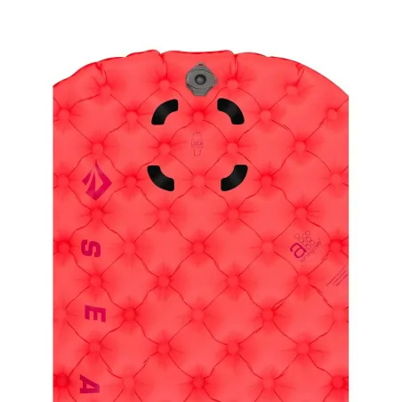 Automātiski piepūšams matracis Sea to Summit Ultralight ASC Sarkans TPU