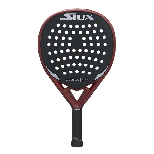 Padel Racket Siux Diablo Elite 4 Red Charcoal EVA