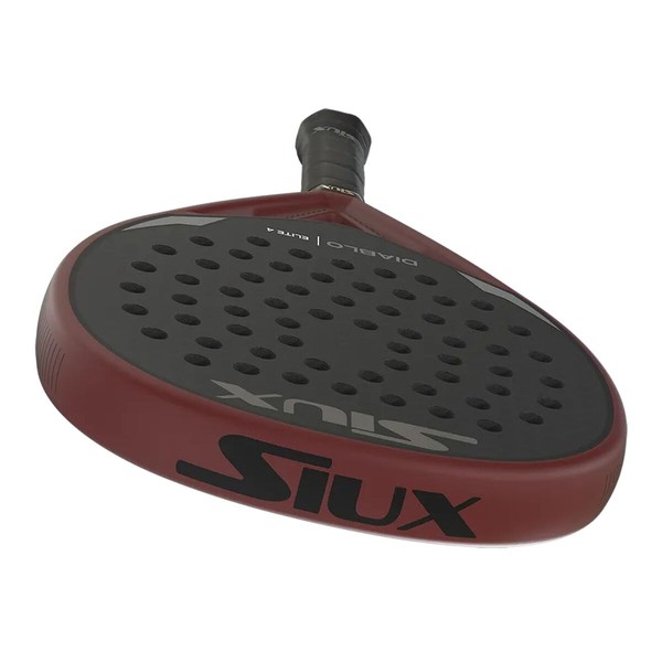 Padel Racket Siux Diablo Elite 4 Red Charcoal EVA