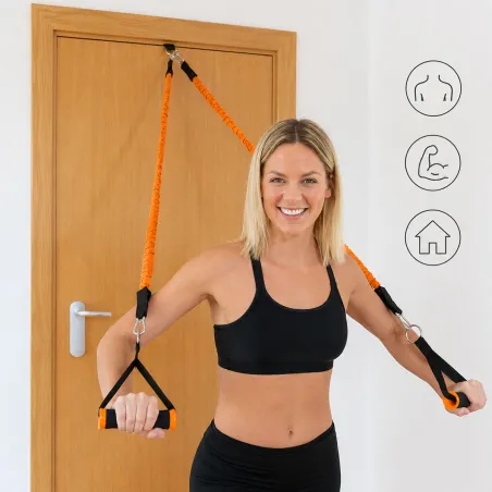 Integrated Portable Training System with Exercise Guide Gympak Max InnovaGoods