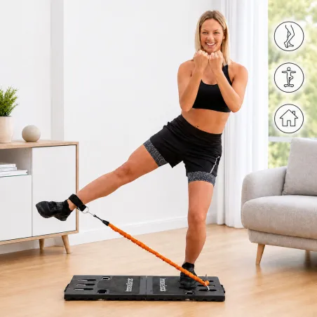 Integrated Portable Training System with Exercise Guide Gympak Max InnovaGoods