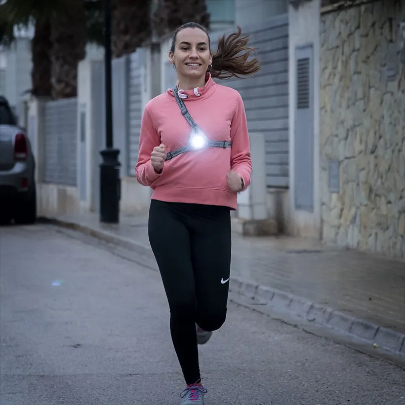 Sporta siksna ar LED gaismām Safelt InnovaGoods