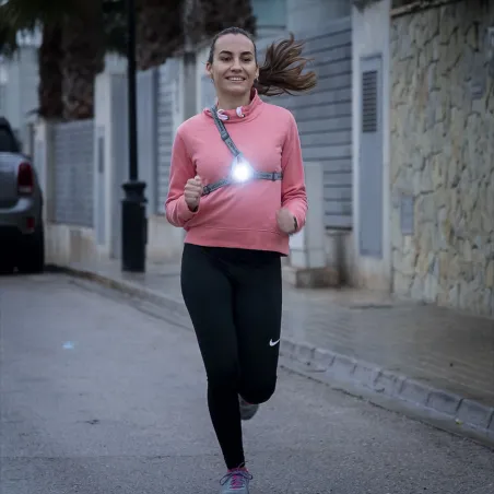 Sporta siksna ar LED gaismām Safelt InnovaGoods