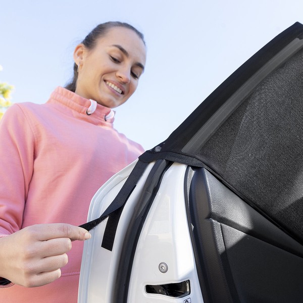Auton ikkunan aurinkosuoja UVlock InnovaGoods 2 yksikön pakkaus