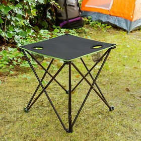 Sulankstomas tekstilinis stovyklavimo stalas su dėklu Cafolby InnovaGoods