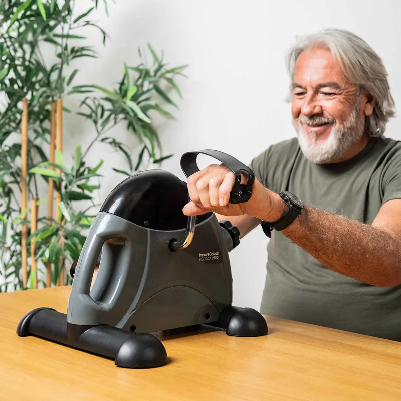 Static Pedaler for Arms and Legs with Mat Velora 2100 InnovaGoods