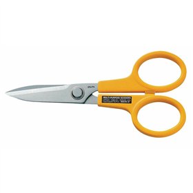 Scissors Olfa 17 cm Stainless steel Yellow Multi-use