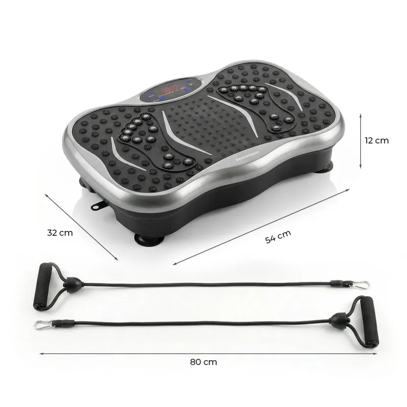 Vibration Platform with Speaker, Resistance Bands and Remote Control Vivflow InnovaGoods