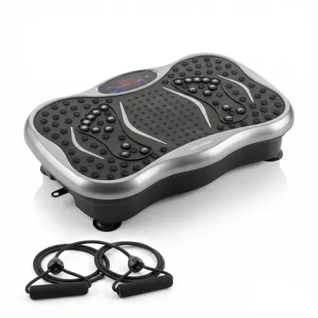 Vibration Platform with Speaker, Resistance Bands and Remote Control Vivflow InnovaGoods