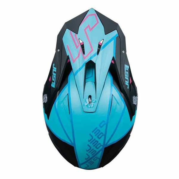 Full Face Helmet Just1 J-39 Thruster Black