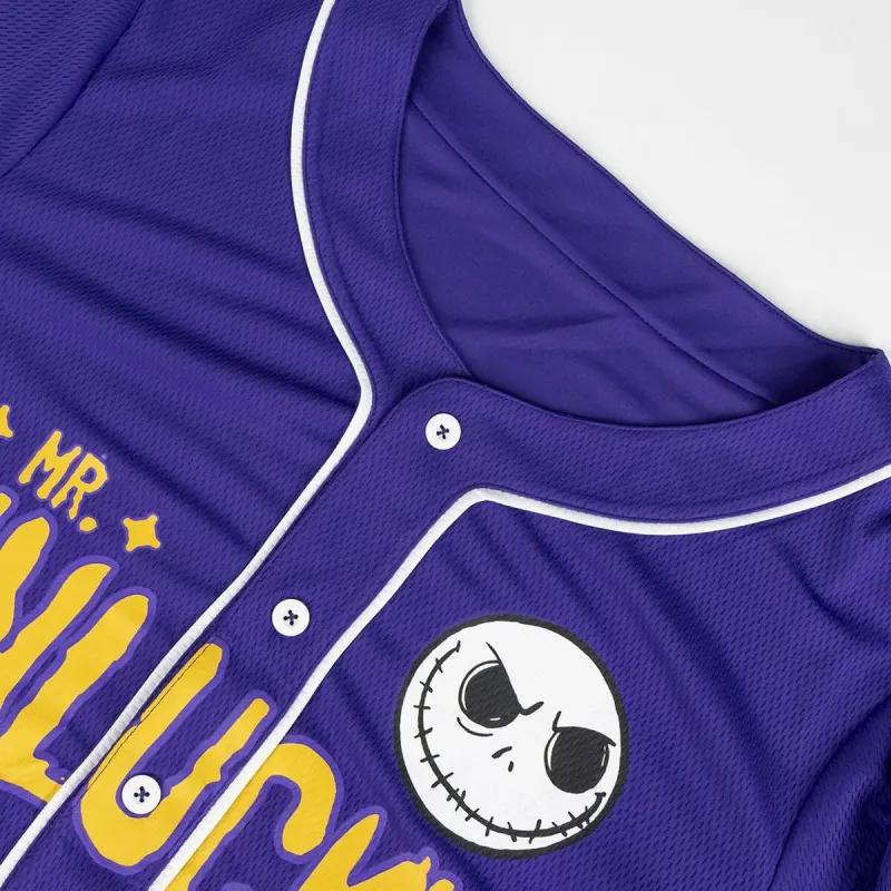 Lyhythihainen urheilupaita The Nightmare Before Christmas Baseball Unisex
