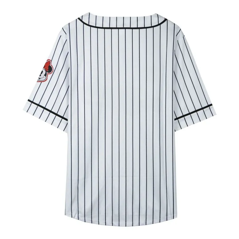 Lyhythihainen urheilupaita Minnie Mouse Baseball Unisex