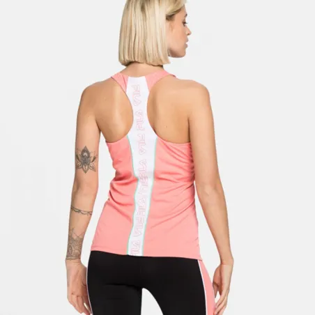 Īsais Sieviešu Tops Fila 683036.A449 Rozā