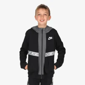 Lasten urheilutakki Nike Musta Puuvilla