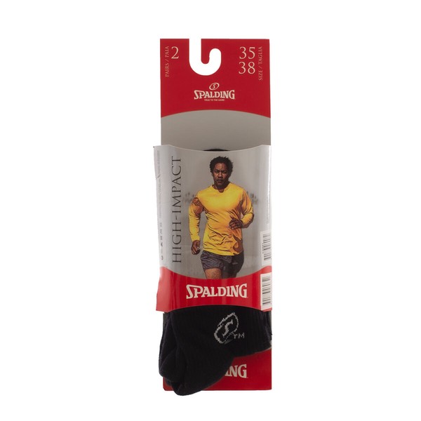 Носки Spalding  HIGHT-IMPACT C34021 Чёрный Мужской