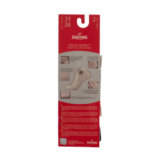 Носки Spalding  HIGHT-IMPACT C34021 Чёрный Мужской