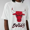 Lühikeste Varukatega Spordisärk NBA SCRIPT MESH New Era WHIFDR 60284736 Valge