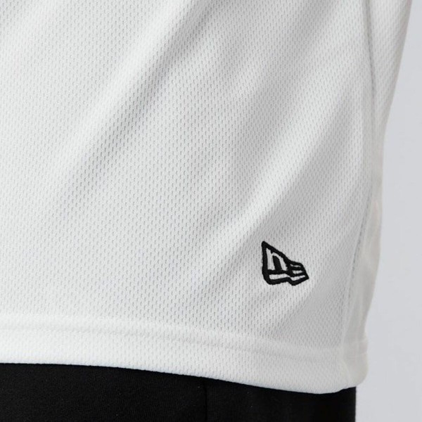 Lyhythihainen urheilupaita NBA SCRIPT MESH New Era WHIFDR 60284736 Valkoinen