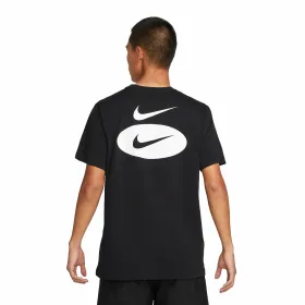 Lühikeste varrukatega T-särk, meeste Nike  TEE ESS CORE 4 DM6409 Must