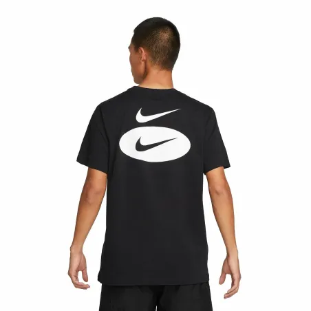 Lühikeste varrukatega T-särk, meeste Nike  TEE ESS CORE 4 DM6409 Must