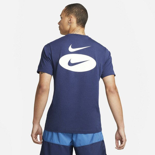 Lühikeste varrukatega T-särk, meeste Nike TEE ESS CORE 4 DM6409 410  Meresinine