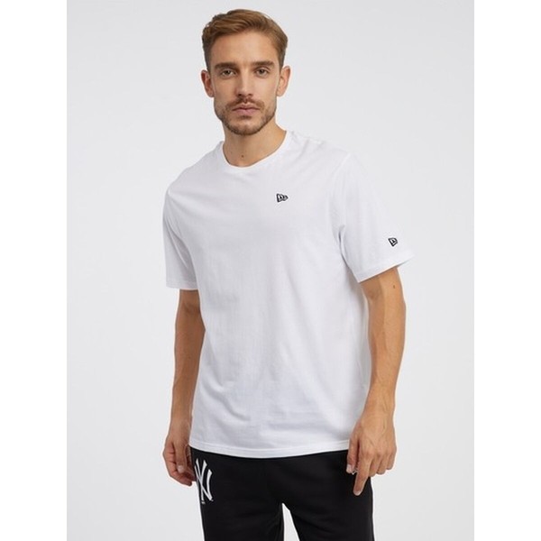 Lühikeste Varukatega Spordisärk New Era ESSENTLS TEE 60416745 Valge