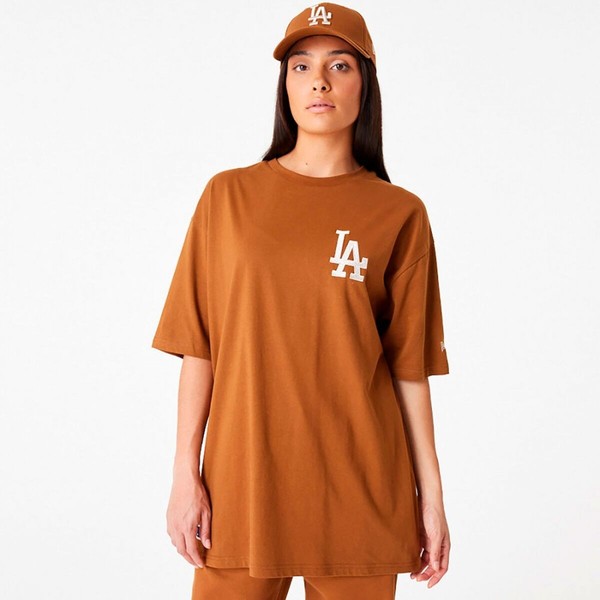 Спортивная футболка с коротким рукавом New Era  TEE LOSDOD TPNSTN 60416427 Коричневый