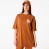 Lyhythihainen urheilupaita New Era  TEE LOSDOD TPNSTN 60416427 Ruskea