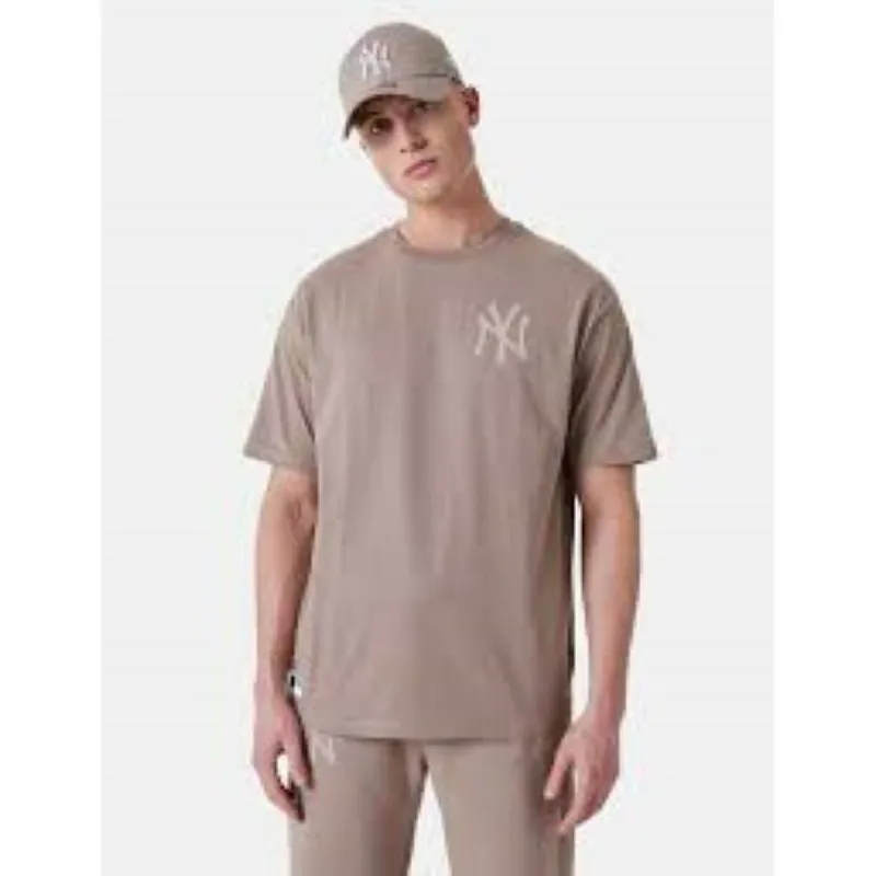 Lyhythihainen urheilupaita New Era ESSNTLS LC OS TEE NEYYAN 60435555 Harmaa