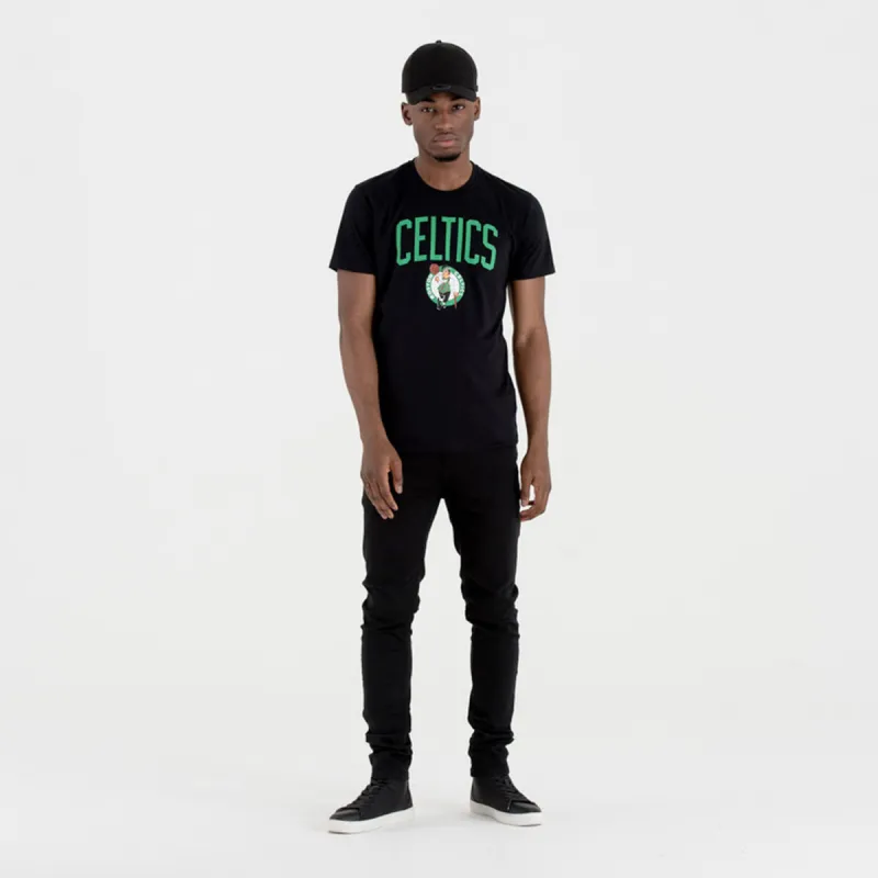Lyhythihainen urheilupaita New Era NOS NBA BOSCEL 60505459 Musta