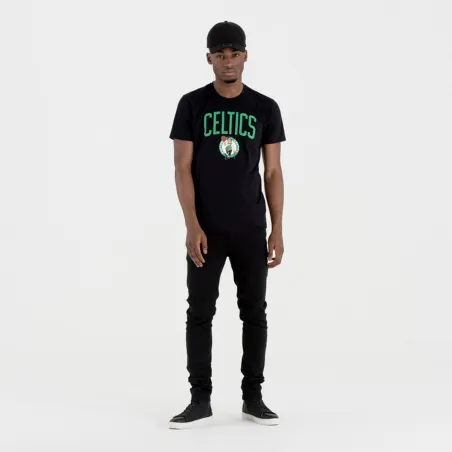 Lyhythihainen urheilupaita New Era NOS NBA BOSCEL 60505459 Musta