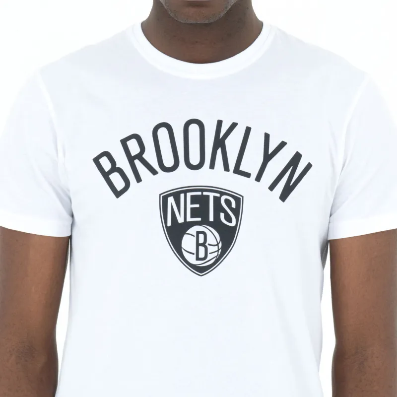 Short-sleeve Sports T-shirt New Era NOS NBA BRONET 60416753 White