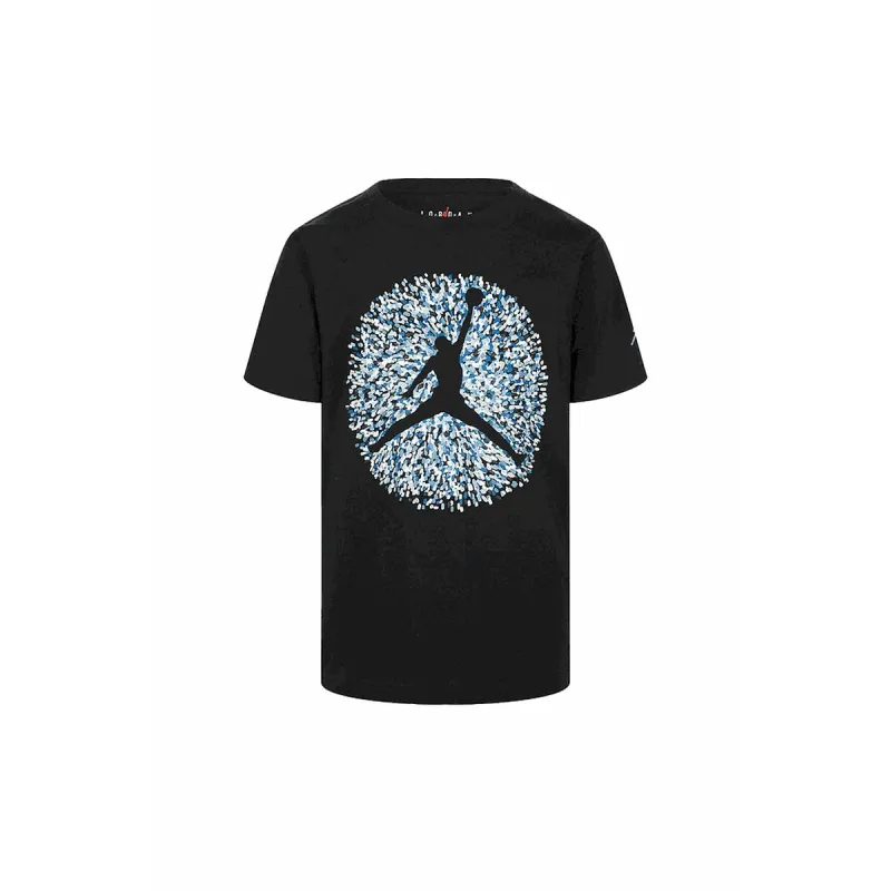 Laste Lühikeste varrukatega T-särk Nike JDB POOLSIDE JUMPMAN SS TEE 95D122 023 Must