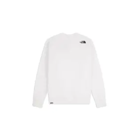Men’s Sweatshirt without Hood The North Face DREW PEAK CREW NF0A4SVRLA91 White