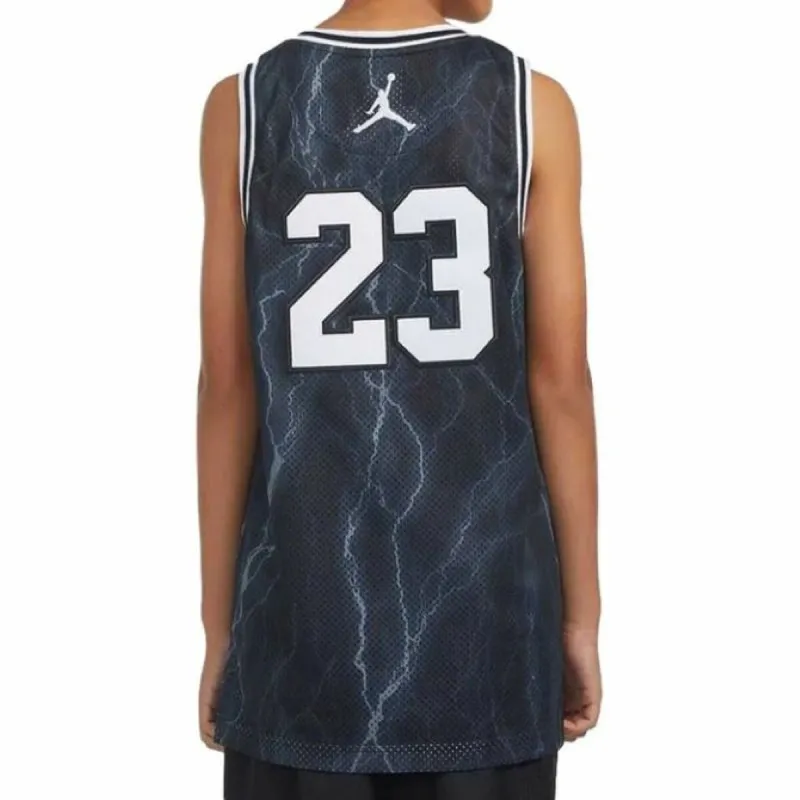 Lasten hihaton paita Jordan JORDAN 23 AOP JERSEY 95C655 F66 Musta