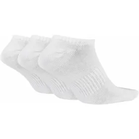 Sports Socks Nike SX7664 100 White 3 pairs