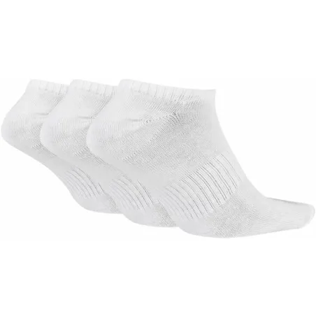 Spordisokid Nike SX7664 100 Valge 3 paari