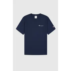 Men’s Short Sleeve T-Shirt Champion CHAMPION SS TEE 220264 NNY Navy Blue