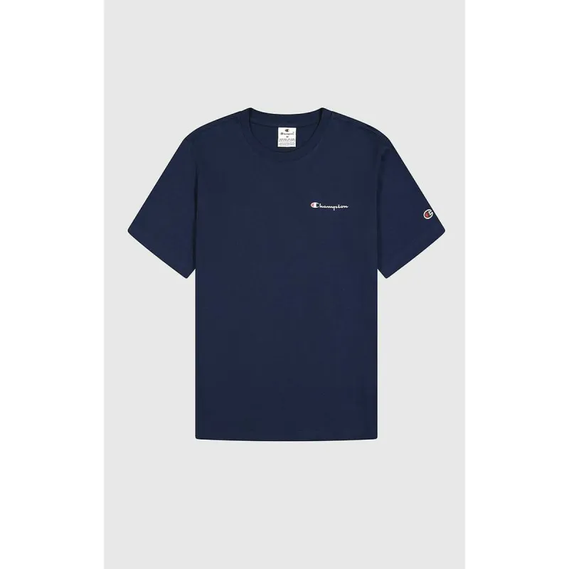 Men’s Short Sleeve T-Shirt Champion CHAMPION SS TEE 220264 NNY Navy Blue