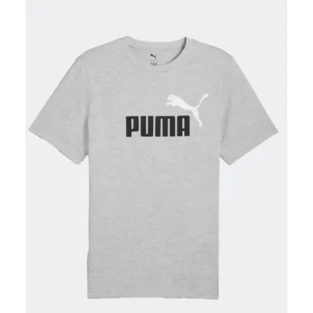 Men’s Short Sleeve T-Shirt Puma ESS 2 COLOR No. 1 Logo Tee C/O 684708 04 Grey