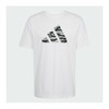 Men’s Short Sleeve T-Shirt Adidas M C CAMO LOGO T JI6770 White