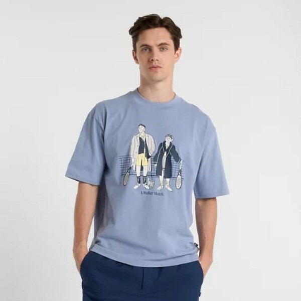 Lühikeste varrukatega T-särk, meeste New Balance Perfect Match Tennis T Shirt MT51412 DUS Sinine
