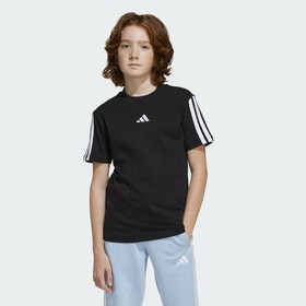 Krekls ar Īsām Piedurknēm Bērniem Adidas J 3S TEE 160 JD6487 Melns