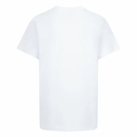 Krekls ar Īsām Piedurknēm Bērniem Nike JDB GRADIENTE STACKED JM SS TEE 95D119 I1N Balts