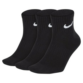 Sports Socks Nike U NK EVERYDAY LTWT ANKLE 3PR SX7677 010 Black