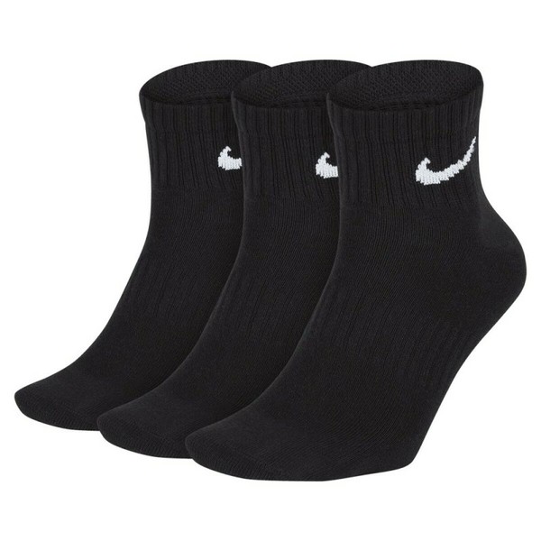 Urheilusukat Nike U NK EVERYDAY LTWT ANKLE 3PR SX7677 010 Musta