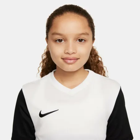 Laste Lühikeste varrukatega T-särk Nike TIEMPO PREMIER 2 TEE DH8389 100 Valge
