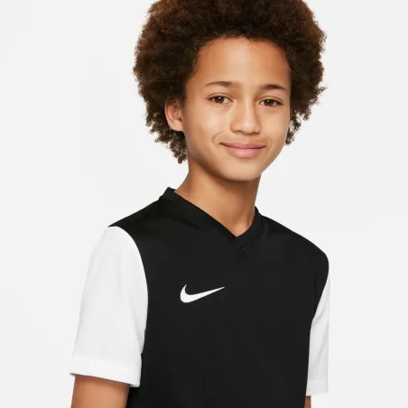 Laste Lühikeste varrukatega T-särk Nike TIEMPO PREMIER 2 DH8389 010 Must