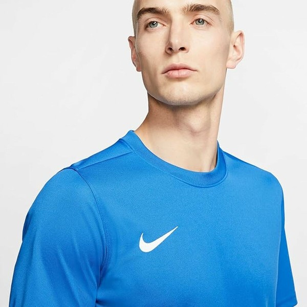 Vīriešu Krekls ar Īsām Piedurknēm Nike DRI FIT PARK 20 BV6883 463 Tumši Zils