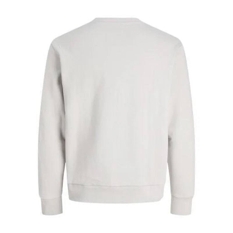 Men’s Sweatshirt without Hood Jack & Jones JCOSTANCE SWEAT CREW NECK 12282821 Grey